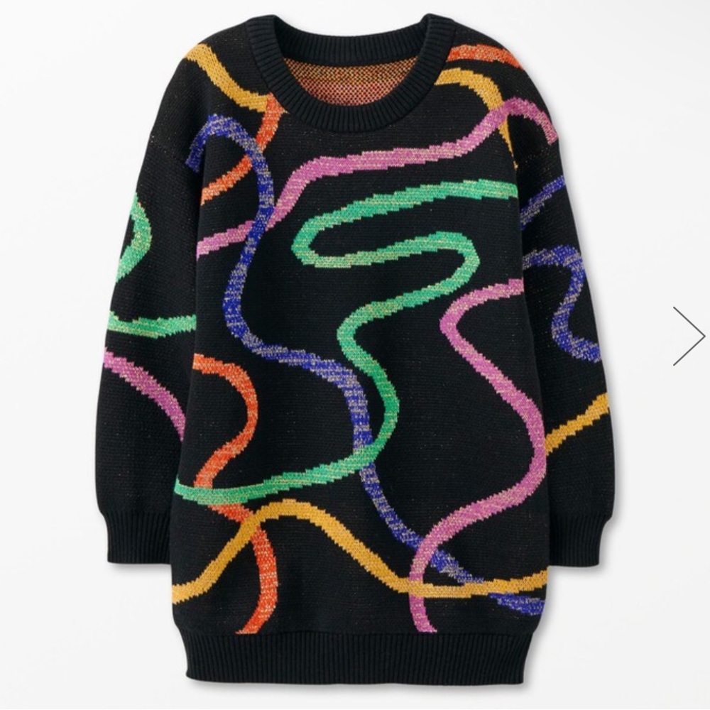 NWOT Shimmer Sweater Dress